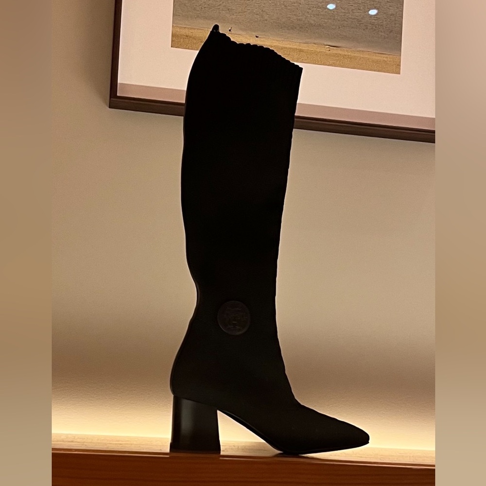 Hermes Fontaine 60 Black Boots excellent condition - Picture 9 of 15